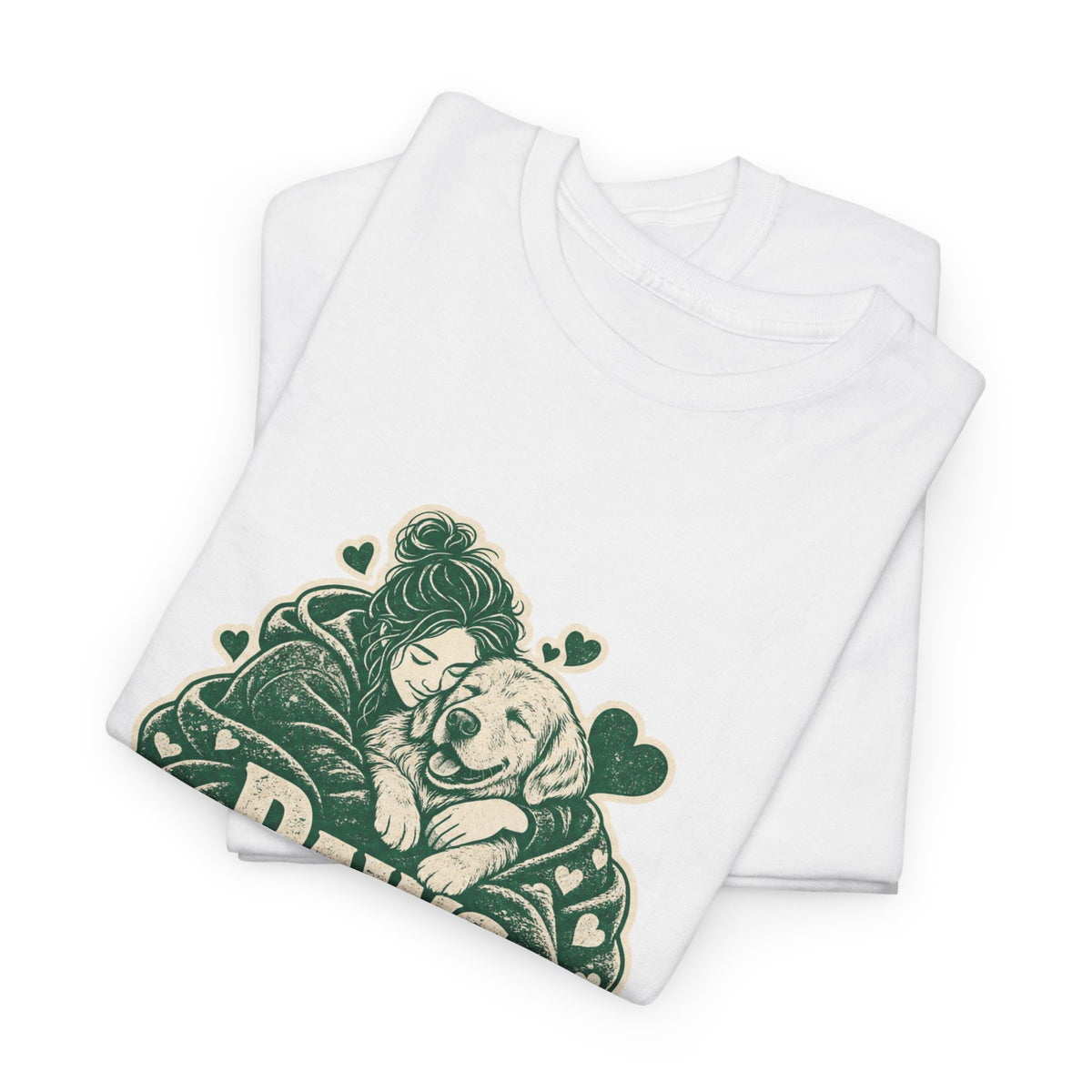 Golden Retriever Cuddles T-Shirt – unisex t-shirt by PrintMyDream