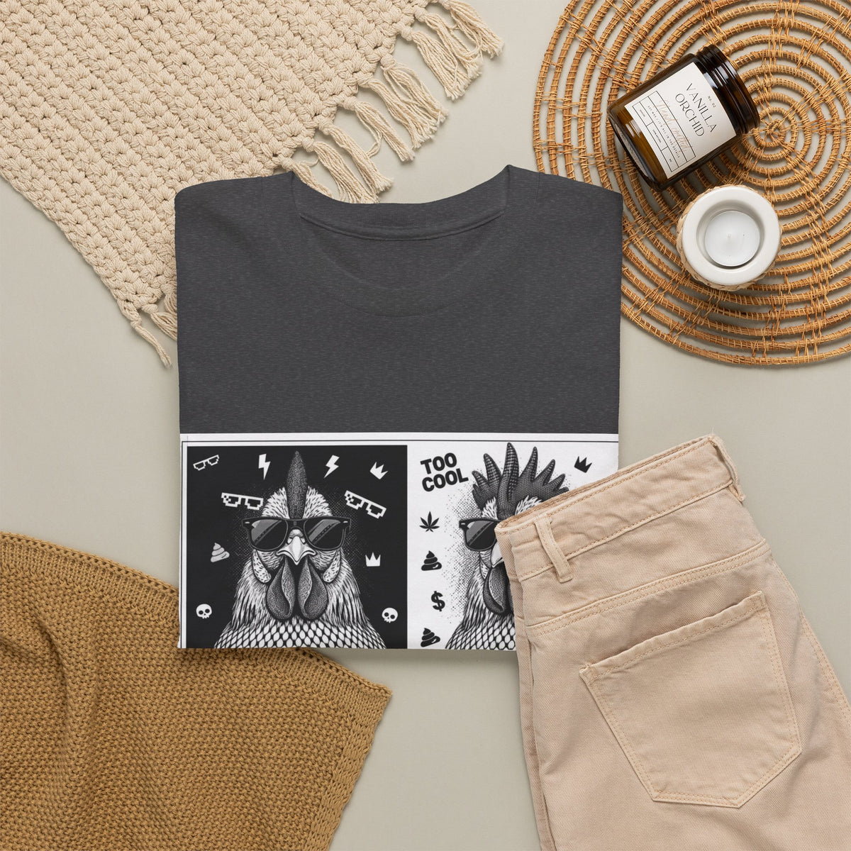 Retro Rooster T-Shirt – unisex t-shirt by PrintMyDream