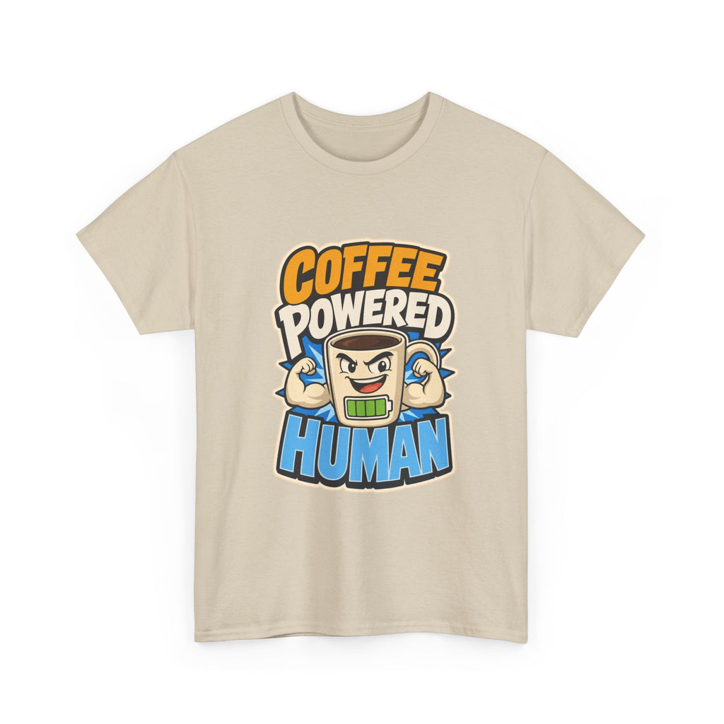 Coffee Lover T-Shirt - Power Up Every Morning