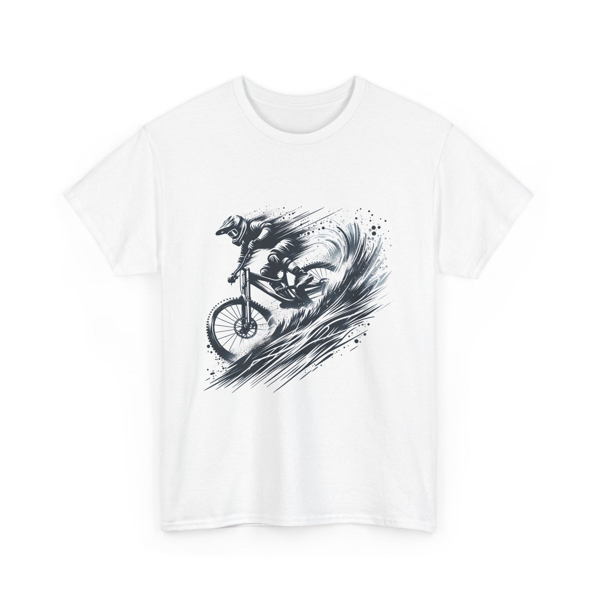 Mountain Bike Drop T-Shirt – unisex t-shirt by PrintMyDream