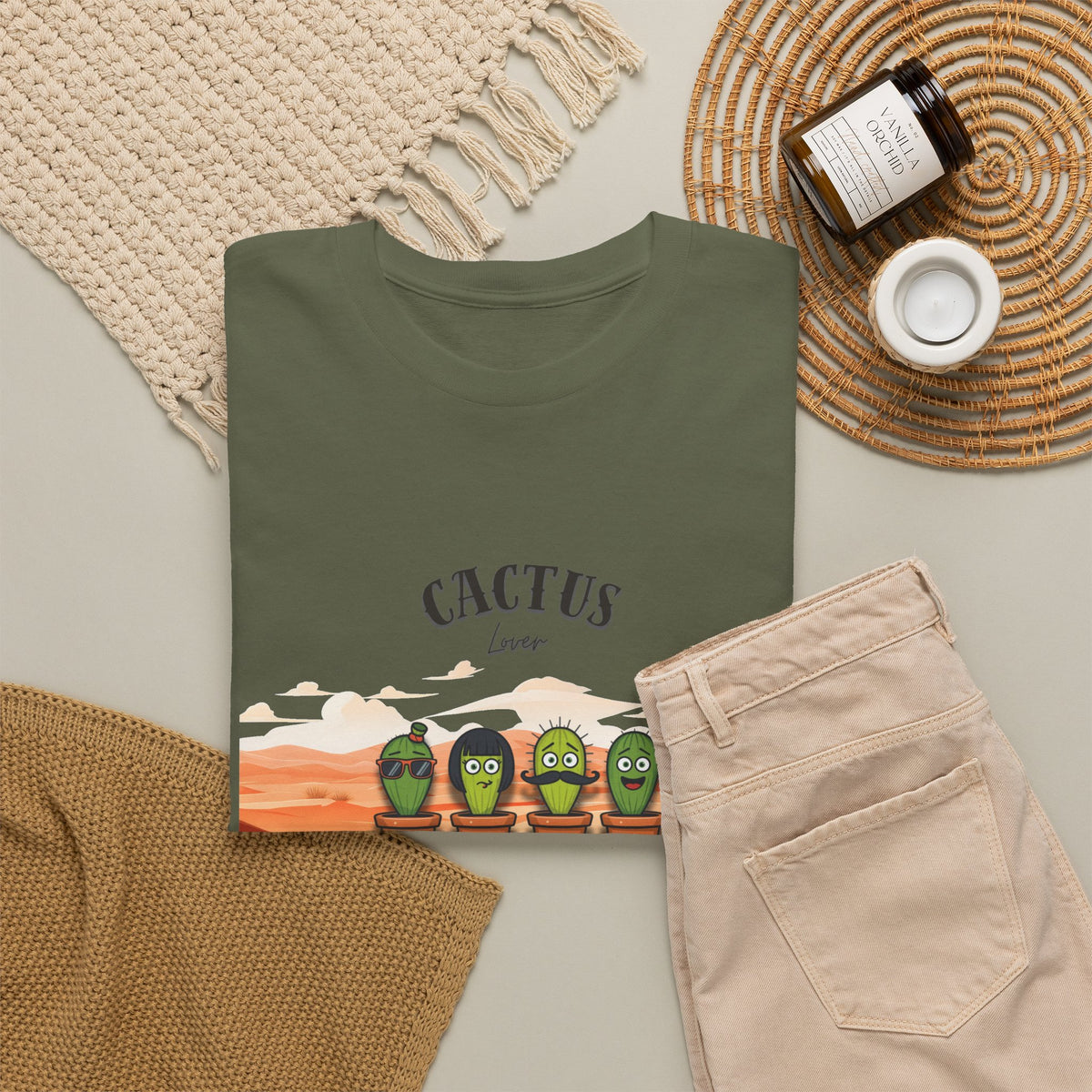 Cactus Graphic T-Shirt – unisex t-shirt by PrintMyDream
