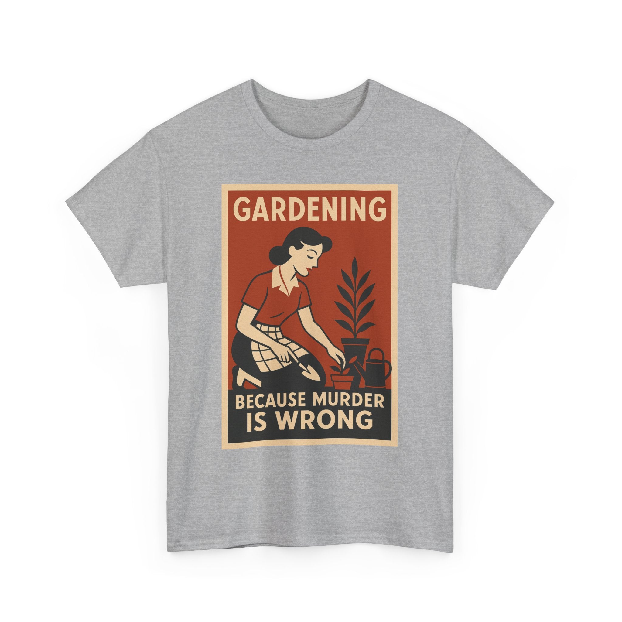Women Gardening Tee Retro Graphic T-Shirt Vintage Garden Lover Gift