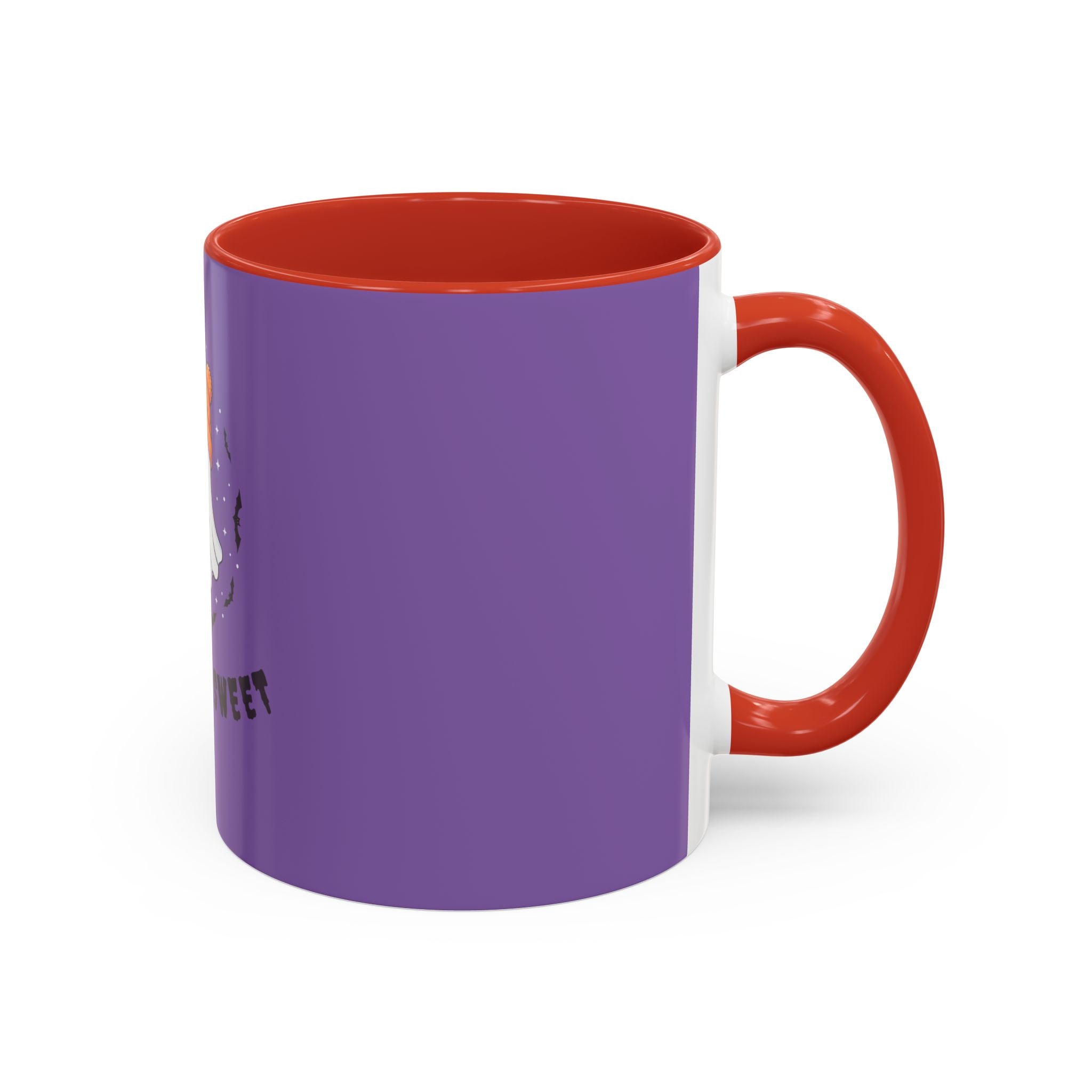Boo or Sweet – Cute Halloween Ghost Mug with Candy & Pumpkin Design