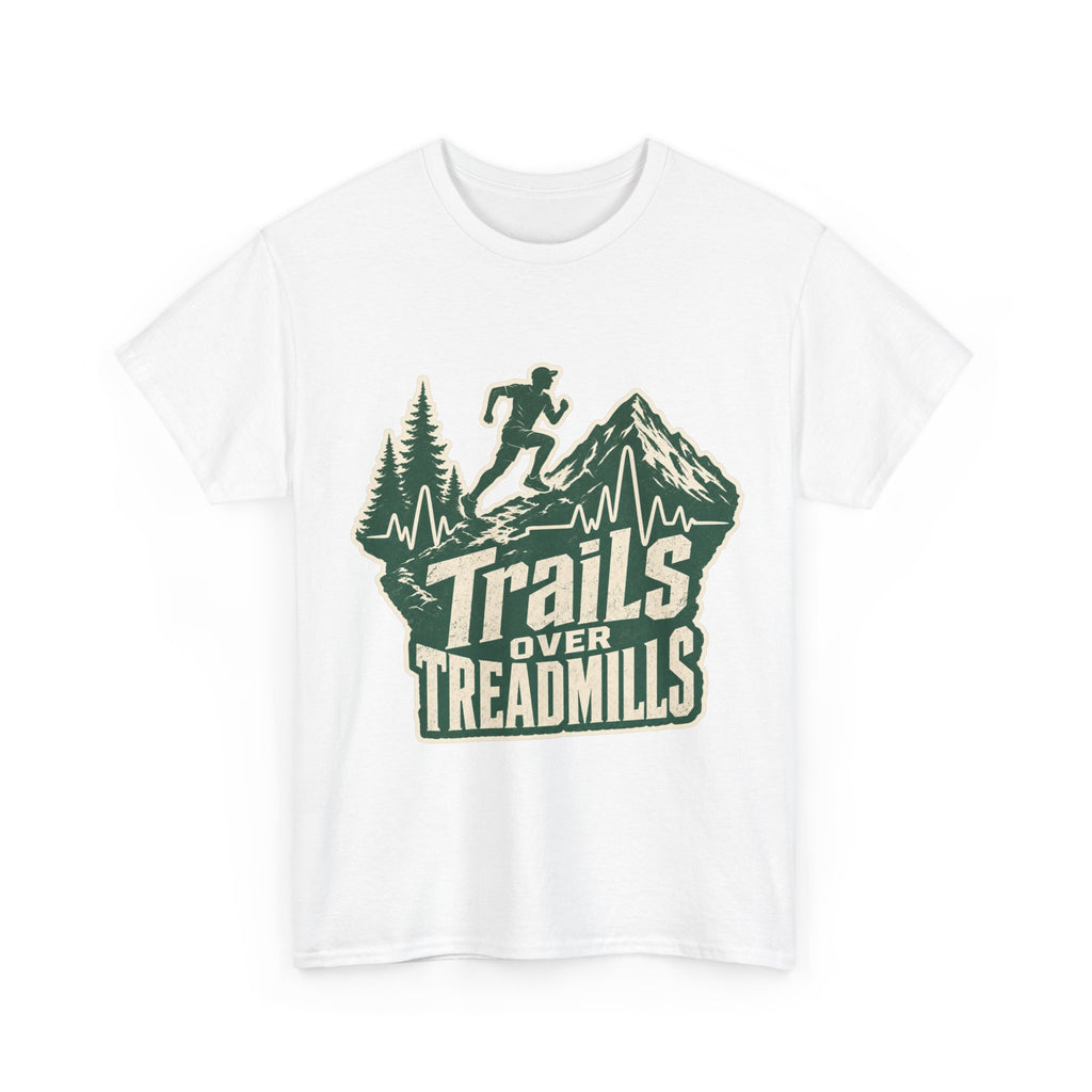 Trail Runner Heartbeat T-Shirt - Adventure Fitness