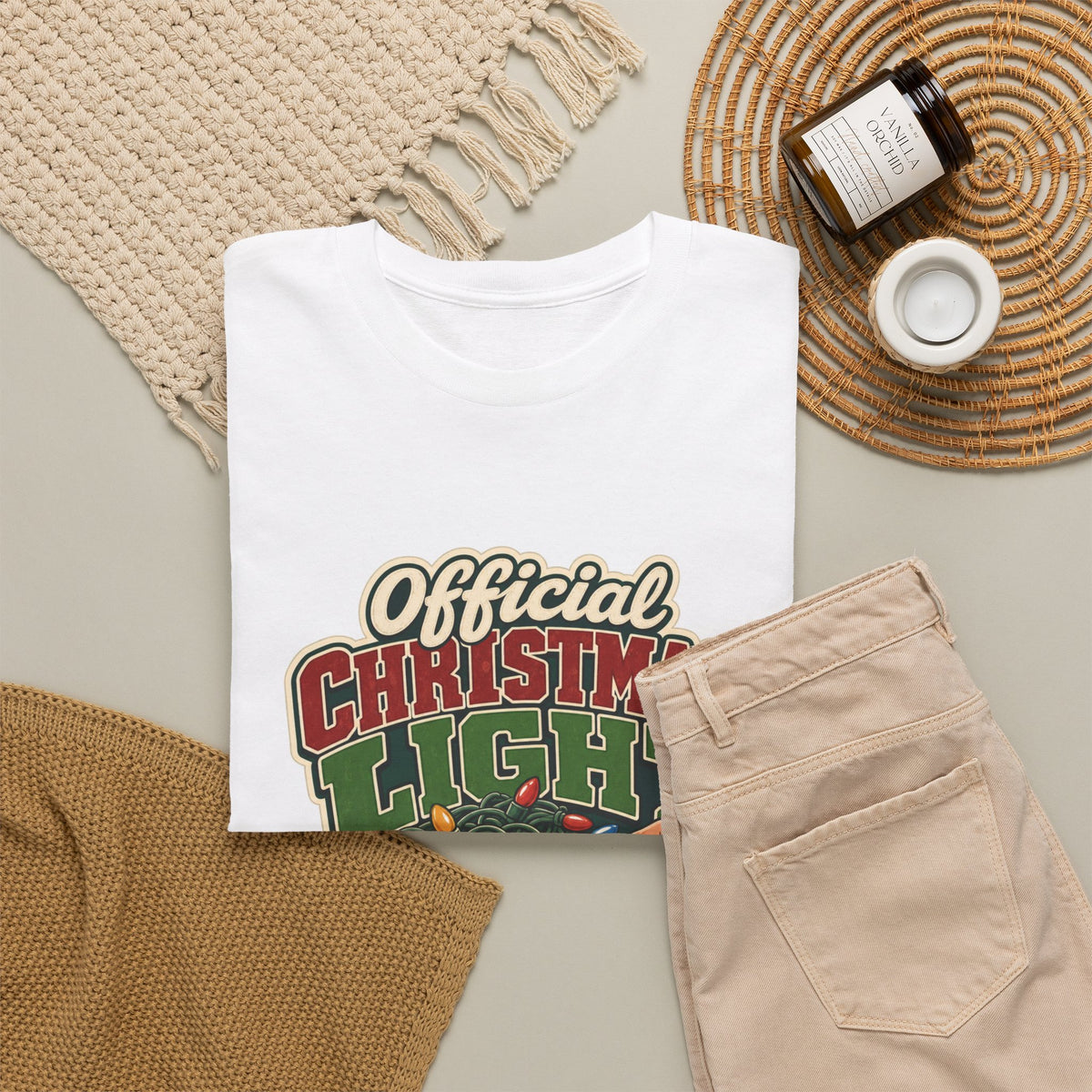 Official Christmas Light Untangler T-Shirt – unisex t-shirt by PrintMyDream
