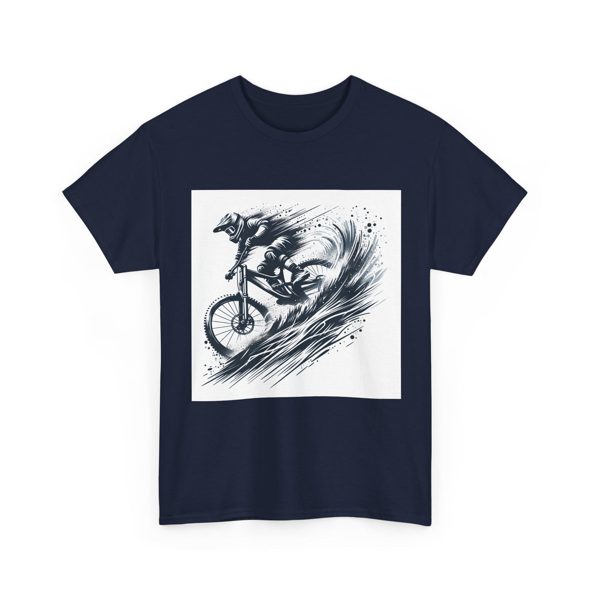 Mountain Bike Drop T-Shirt – unisex t-shirt by PrintMyDream