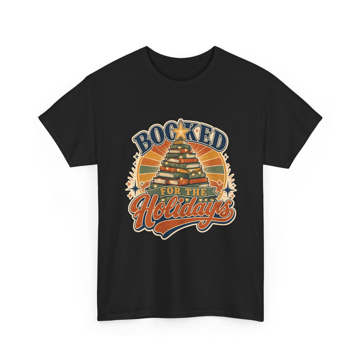 Book Christmas Tree T-Shirt – unisex t-shirt by PrintMyDream