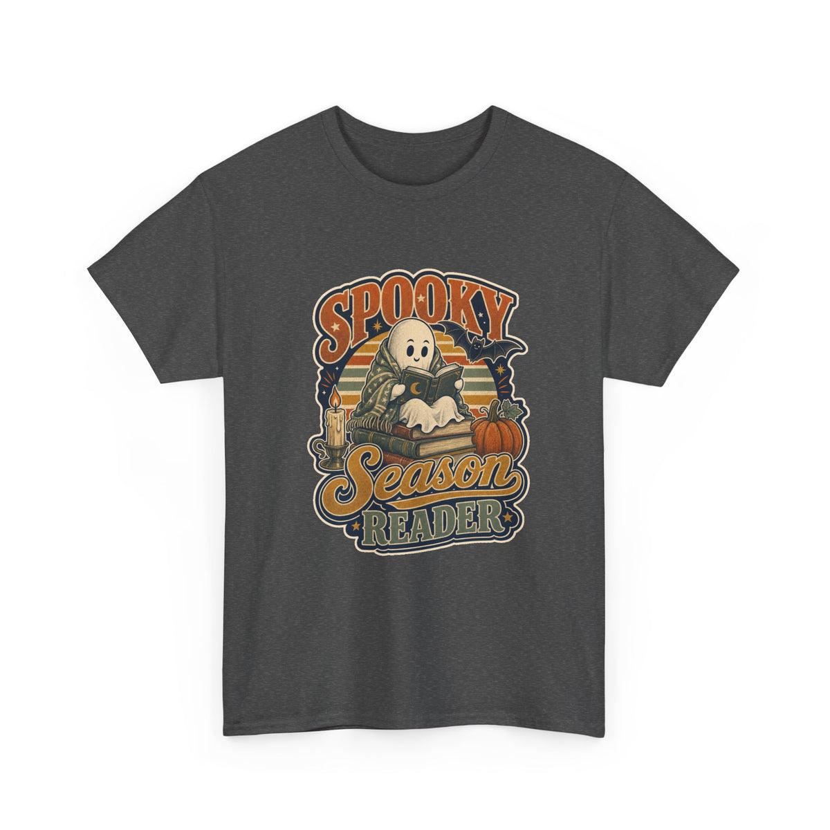 Spooky Season Reader T-Shirt – unisex t-shirt by PrintMyDream