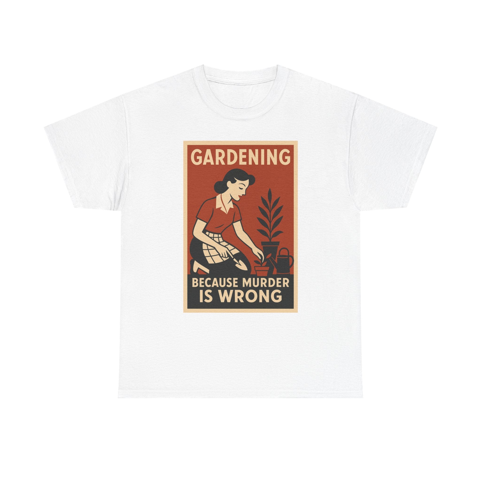 Women Gardening Tee Retro Graphic T-Shirt Vintage Garden Lover Gift