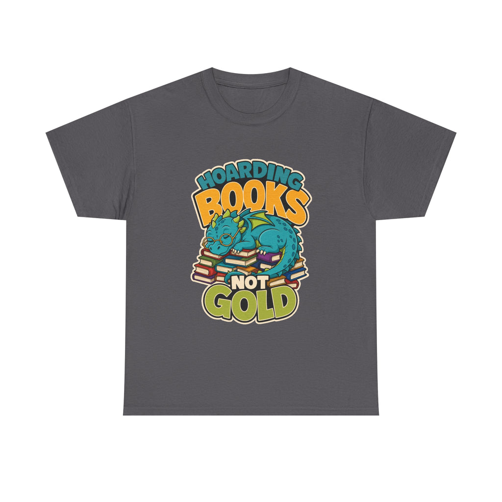 Book Lover Dragon T-Shirt - Fantasy Reader's Dream