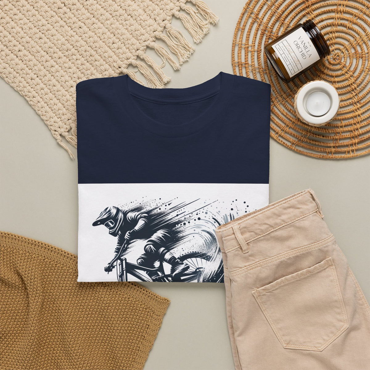 Mountain Bike Drop T-Shirt – unisex t-shirt by PrintMyDream