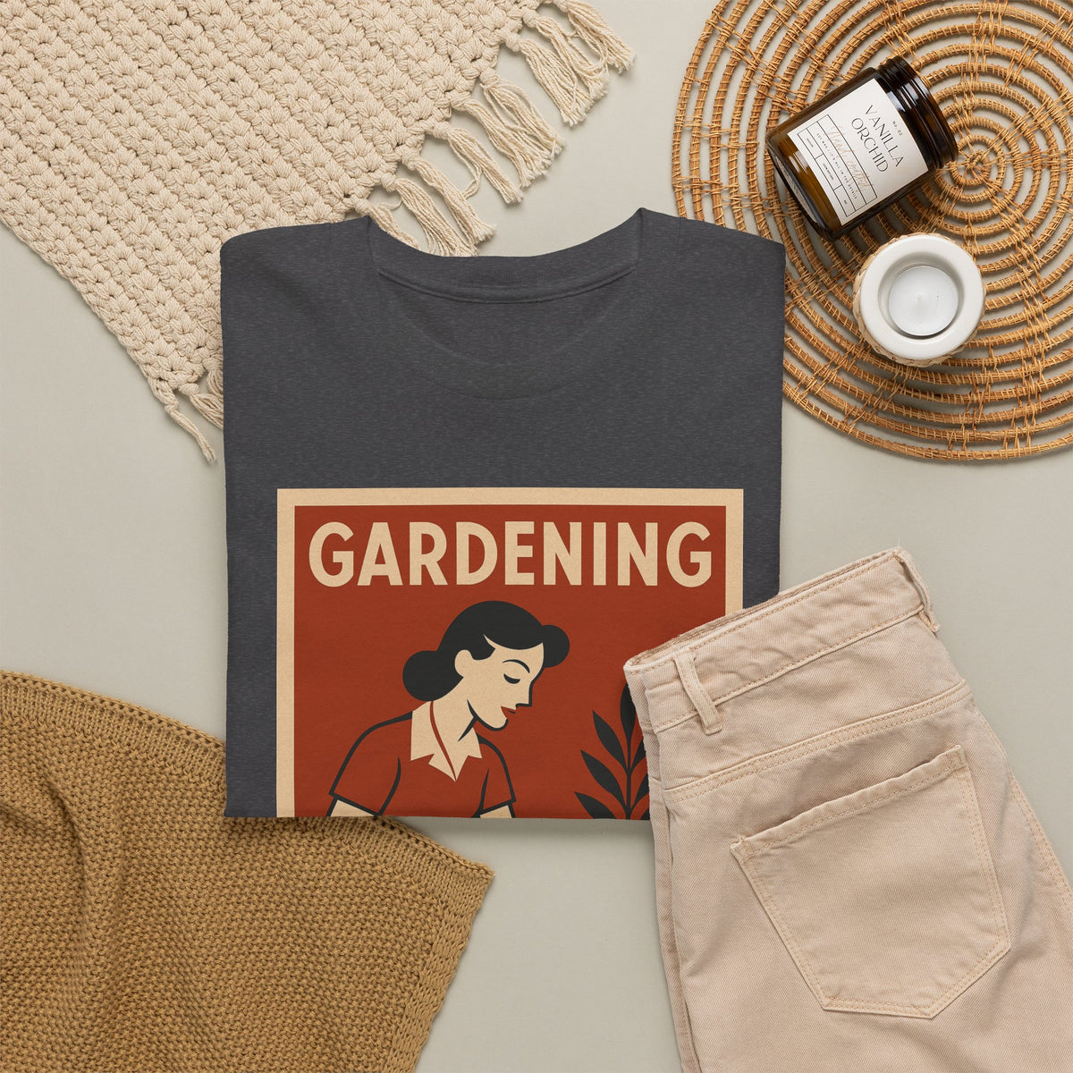 Women Gardening Tee Retro Graphic T-Shirt Vintage Garden Lover Gift – unisex t-shirt by PrintMyDream