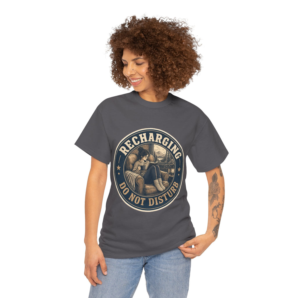 Introvert Self Care T-Shirt - Quiet Time Bliss