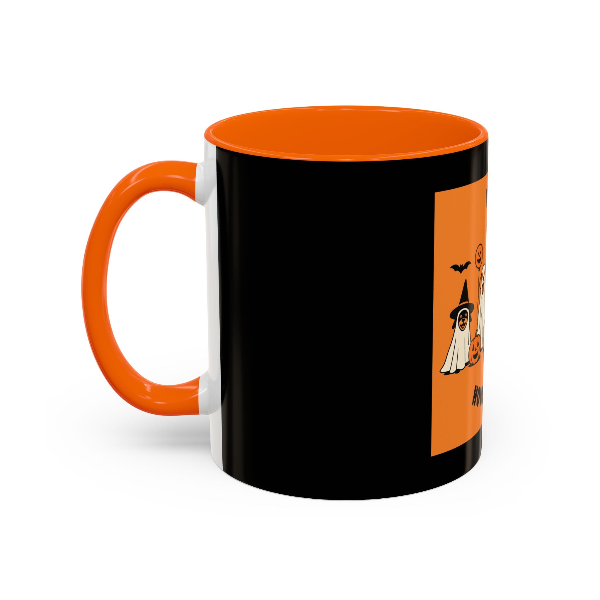 Halloween Ghosts Coffee Mug, Spooky Mug, Autumn Drinkware, Trick or Treat Gift, Holiday Coffee Cup