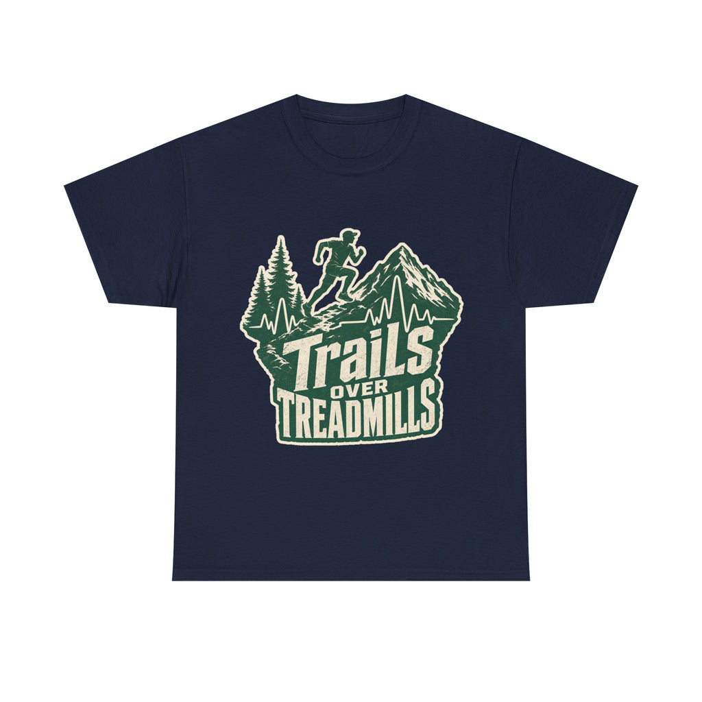 Trail Runner Heartbeat T-Shirt - Adventure Fitness