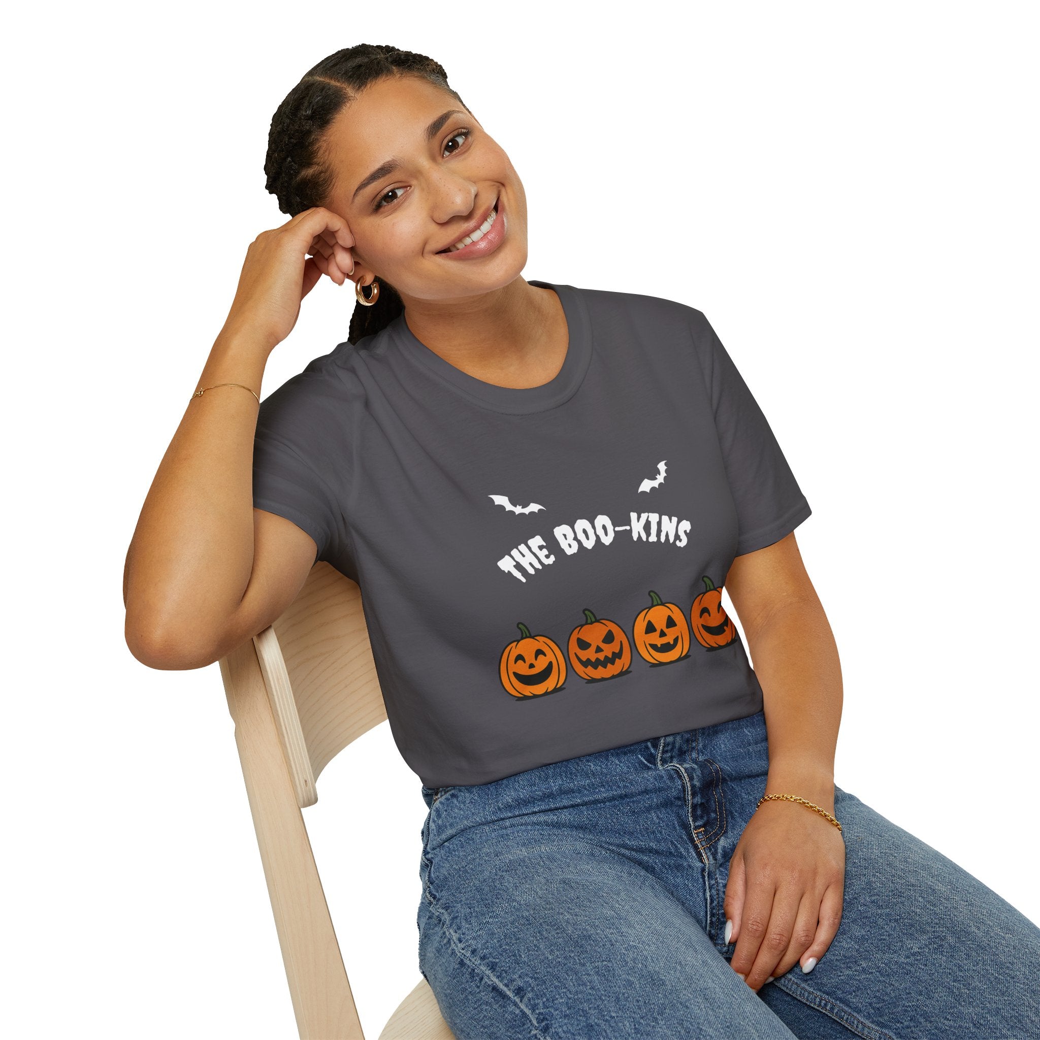 Halloween Family T-Shirt, The Boo-kins Shirt, Unisex Pumpkins Tee, Halloween Costume, Spooky Celebration Apparel