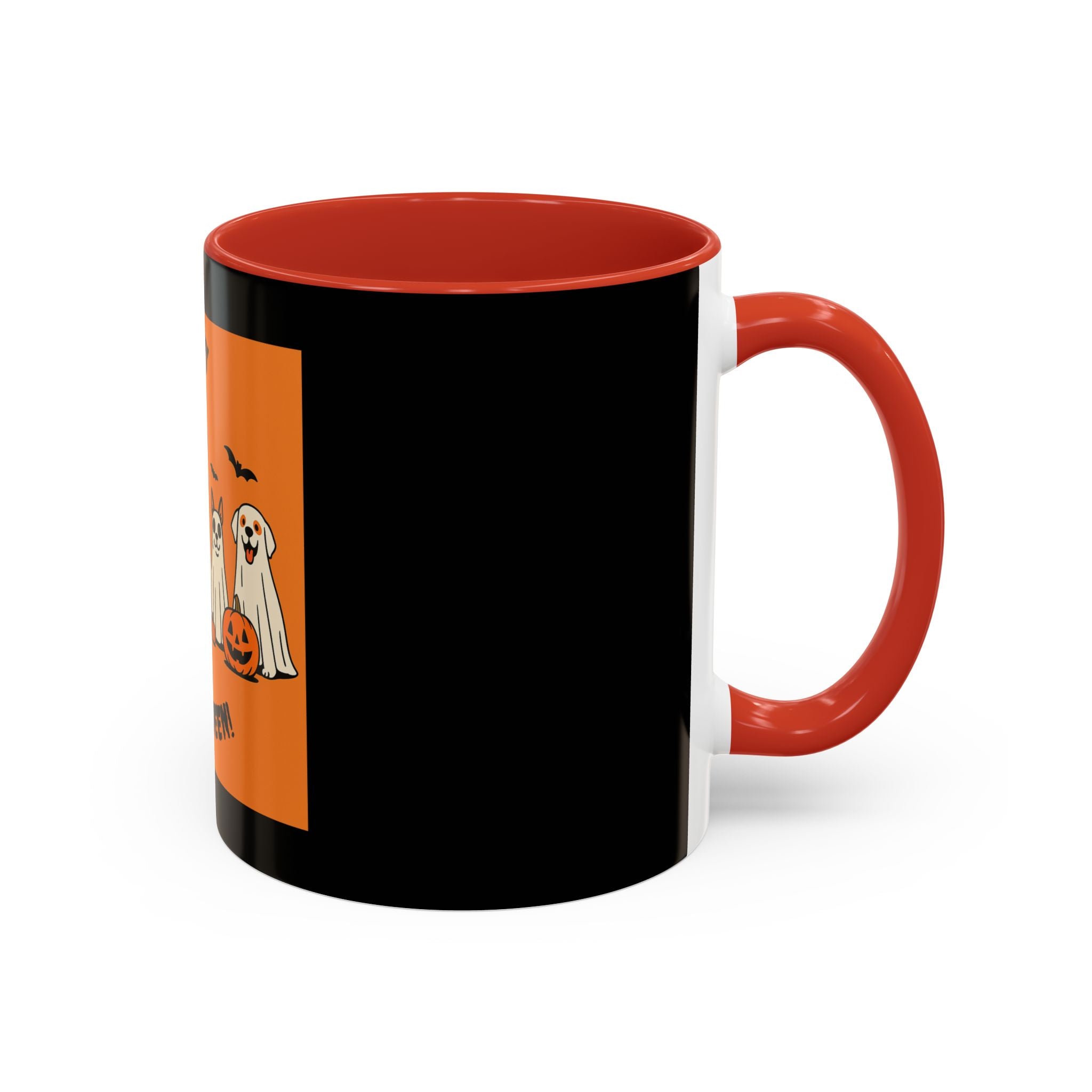 Halloween Ghosts Coffee Mug, Spooky Mug, Autumn Drinkware, Trick or Treat Gift, Holiday Coffee Cup