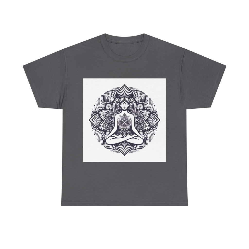 Meditating Lotus Mandala T-Shirt