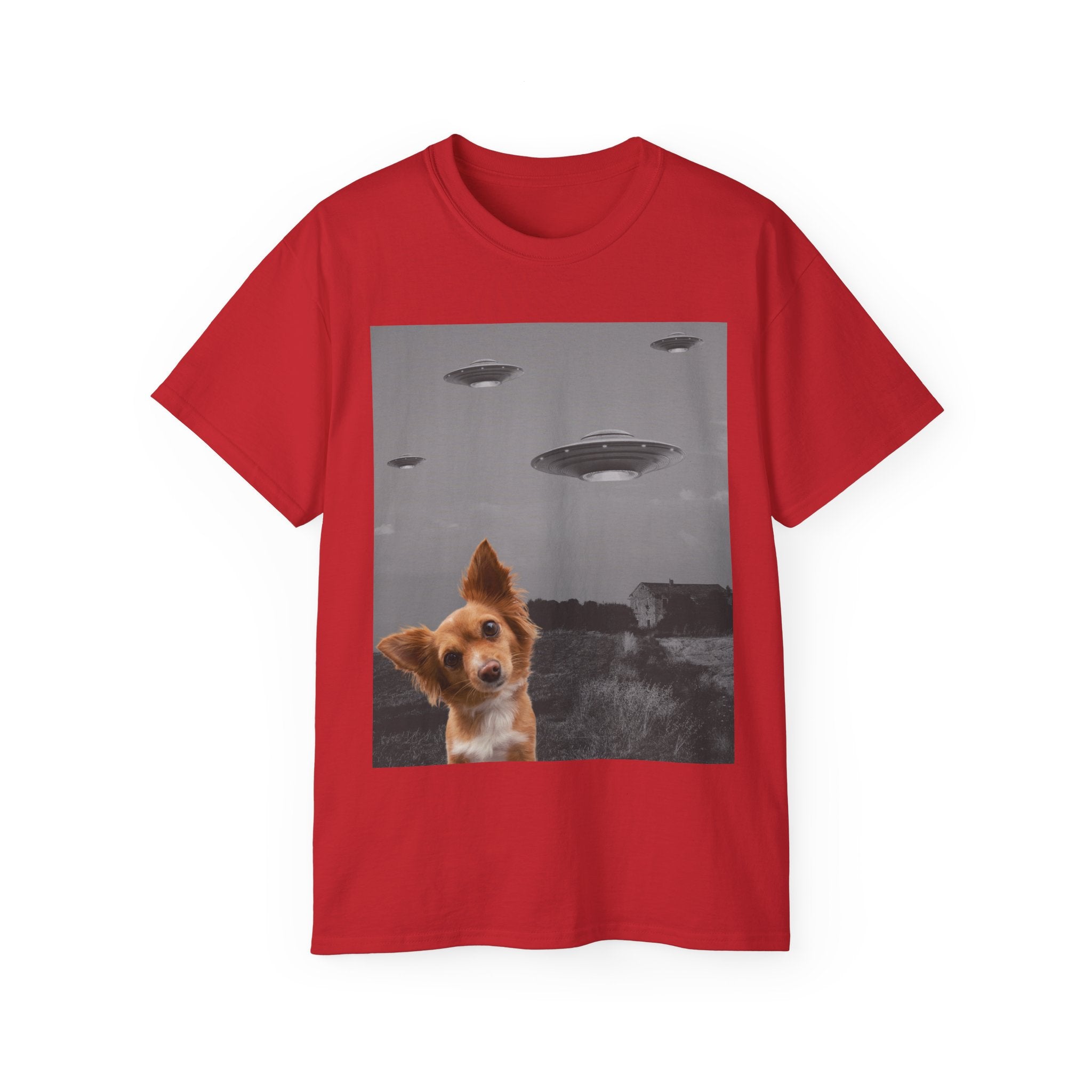 Dog/Alien Invasion Tee
