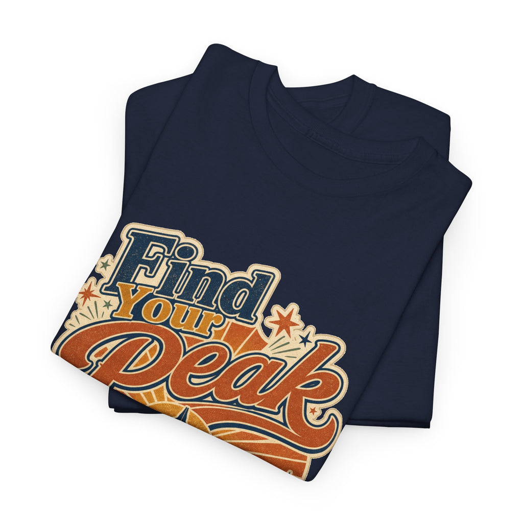 Find Your Peak Yoga T-Shirt – unisex t-shirt by PrintMyDream
