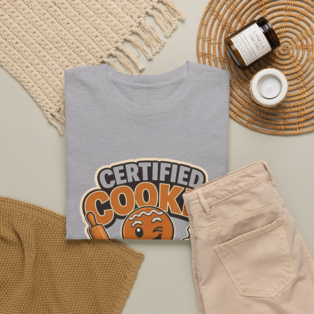 Christmas Baking Fun Gingerbread Baker T-Shirt – unisex t-shirt by PrintMyDream