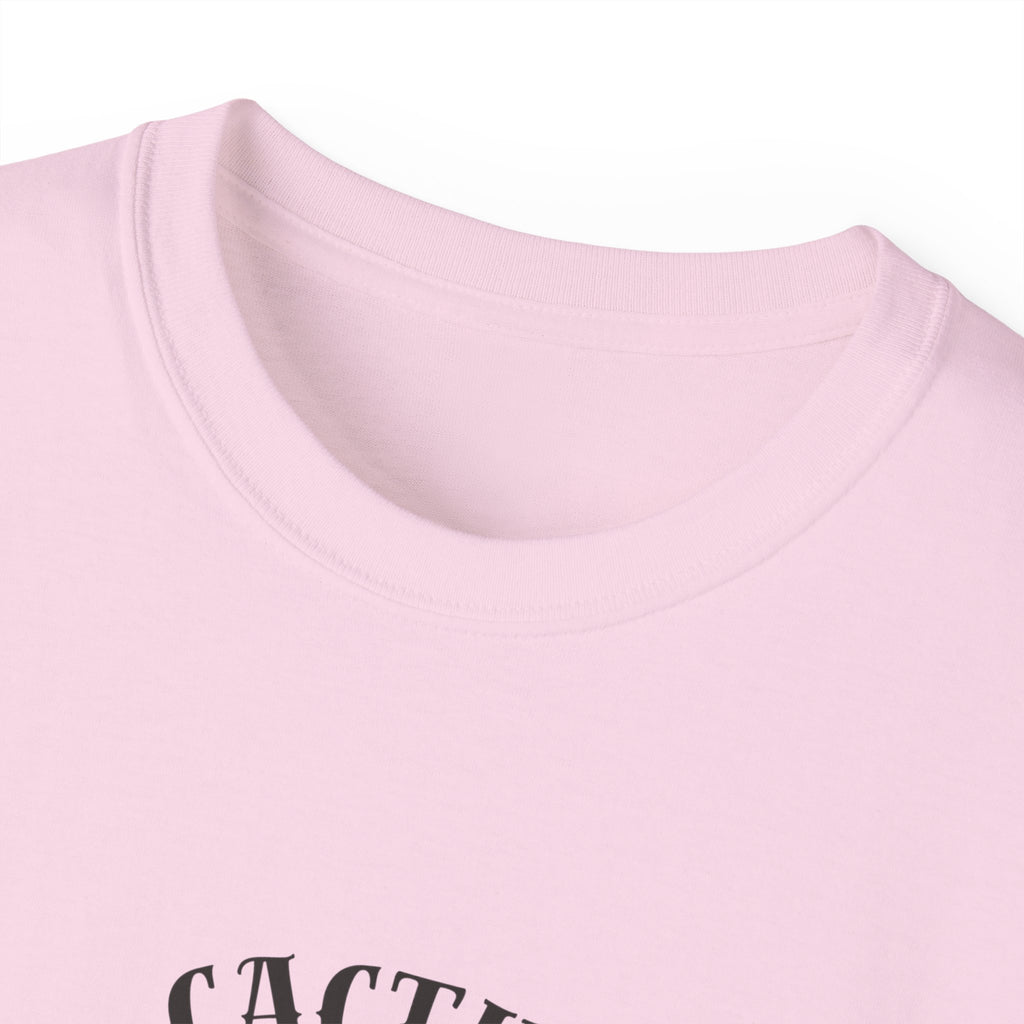 Cactus Graphic Tee, Fun and Quirky Unisex Shirt for Plant Lovers, Perfect for Casual Wear, Gifts, and Summer Days
