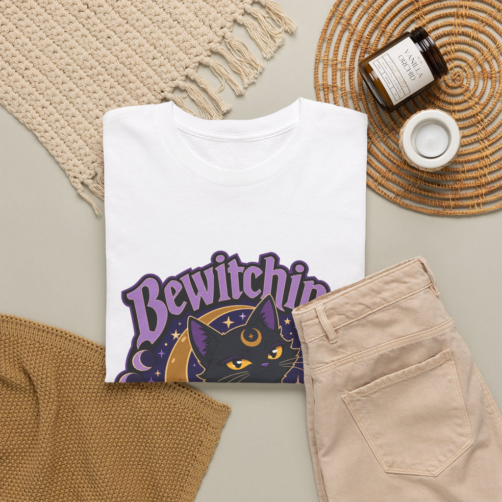 Black Cat Magic T-Shirt – unisex t-shirt by PrintMyDream