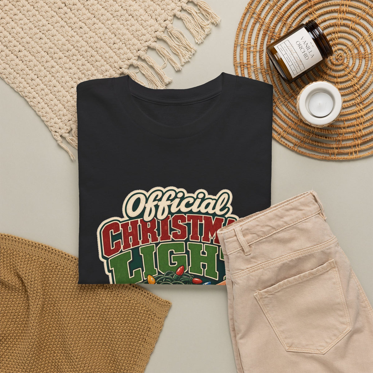 Official Christmas Light Untangler T-Shirt – unisex t-shirt by PrintMyDream