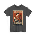 Women Gardening Tee Retro Graphic T-Shirt Vintage Garden Lover Gift – unisex t-shirt by PrintMyDream