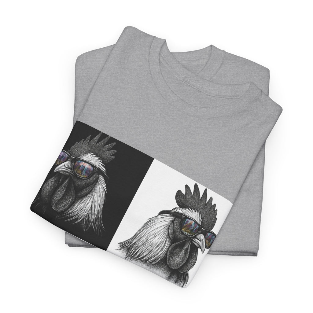 Hipster Chicken T-Shirt – unisex t-shirt by PrintMyDream