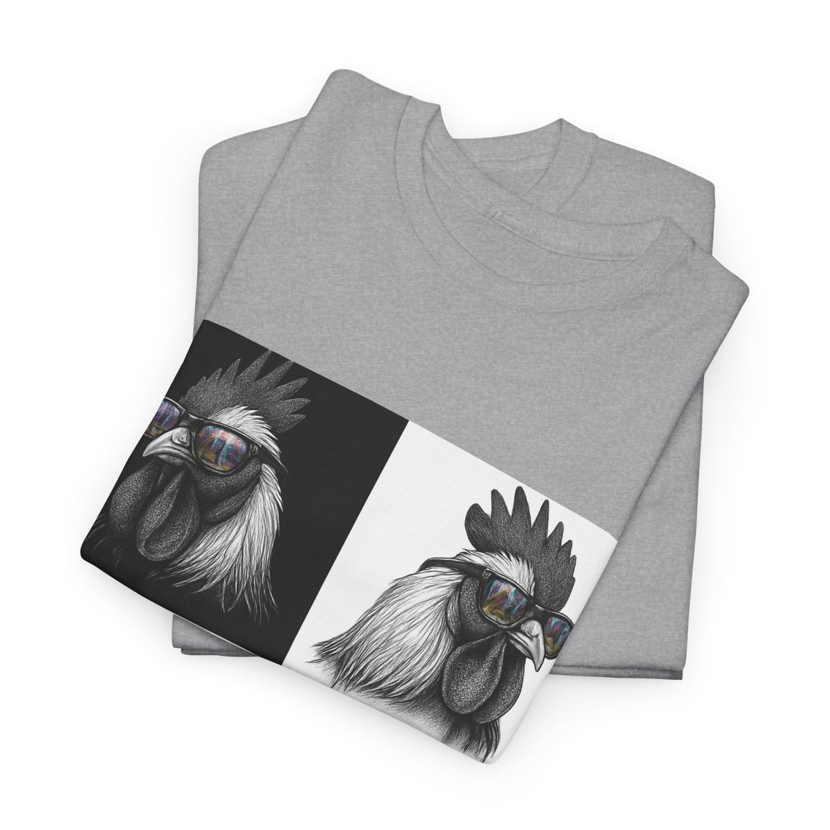 Hipster Chicken T-Shirt – unisex t-shirt by PrintMyDream