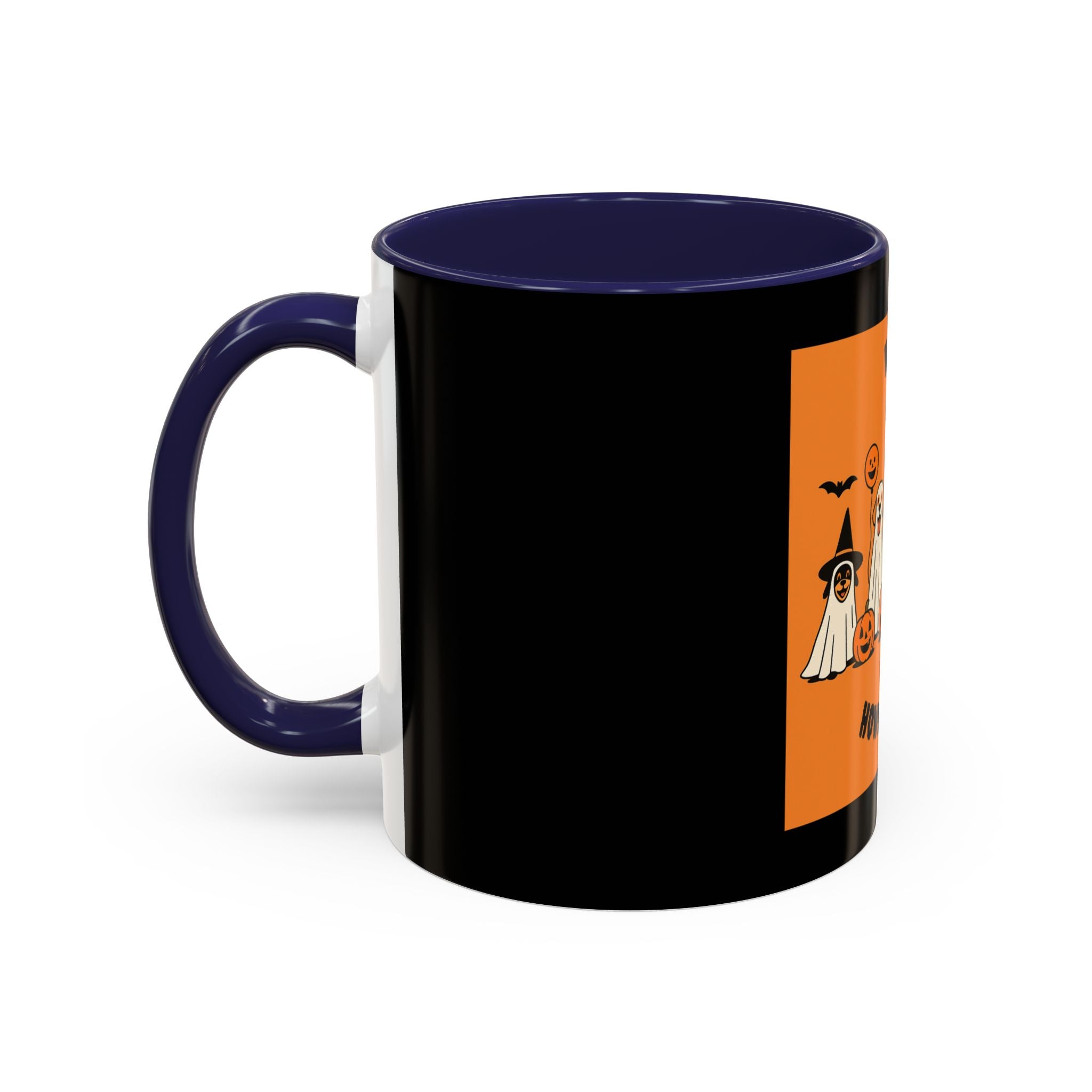 Halloween Ghosts Coffee Mug, Spooky Mug, Autumn Drinkware, Trick or Treat Gift, Holiday Coffee Cup