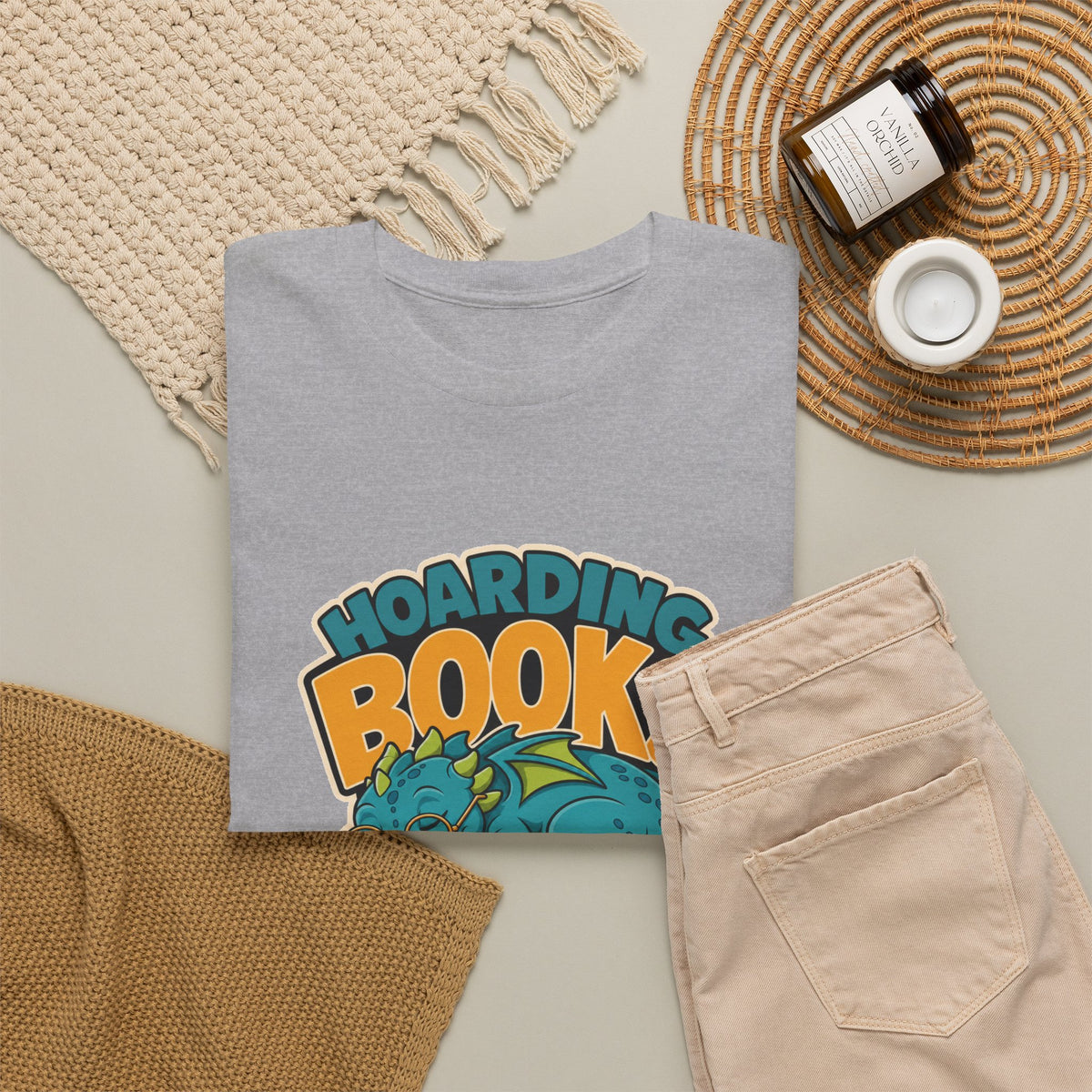 Book Lover Dragon T-Shirt – unisex t-shirt by PrintMyDream