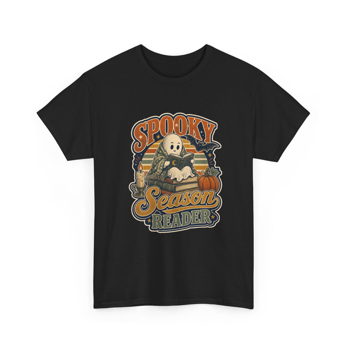 Spooky Season Reader T-Shirt – unisex t-shirt by PrintMyDream