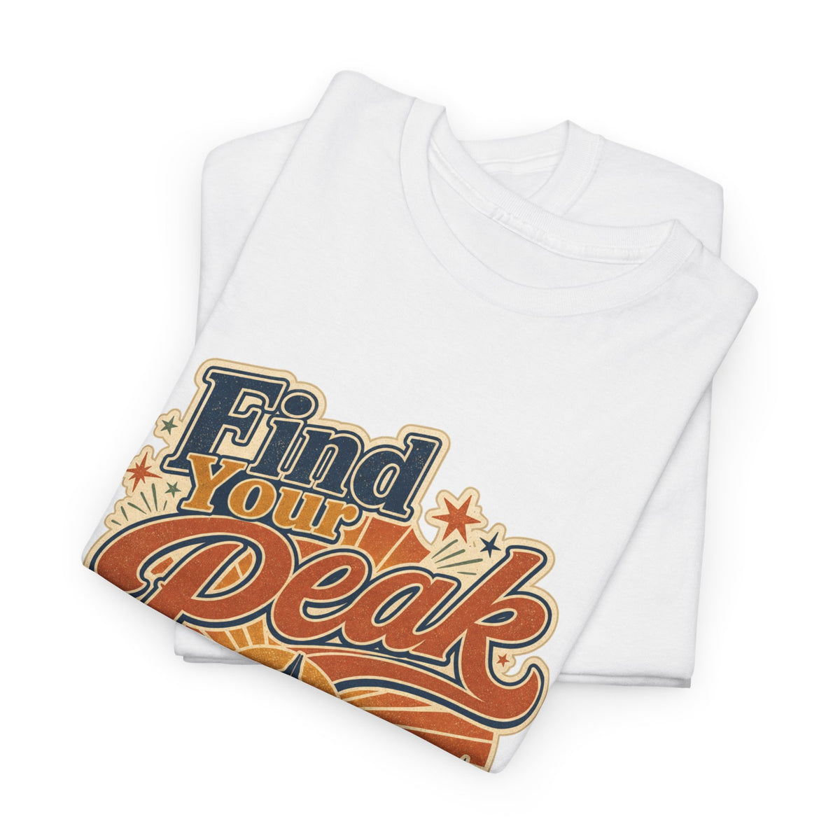 Find Your Peak Yoga T-Shirt – unisex t-shirt by PrintMyDream