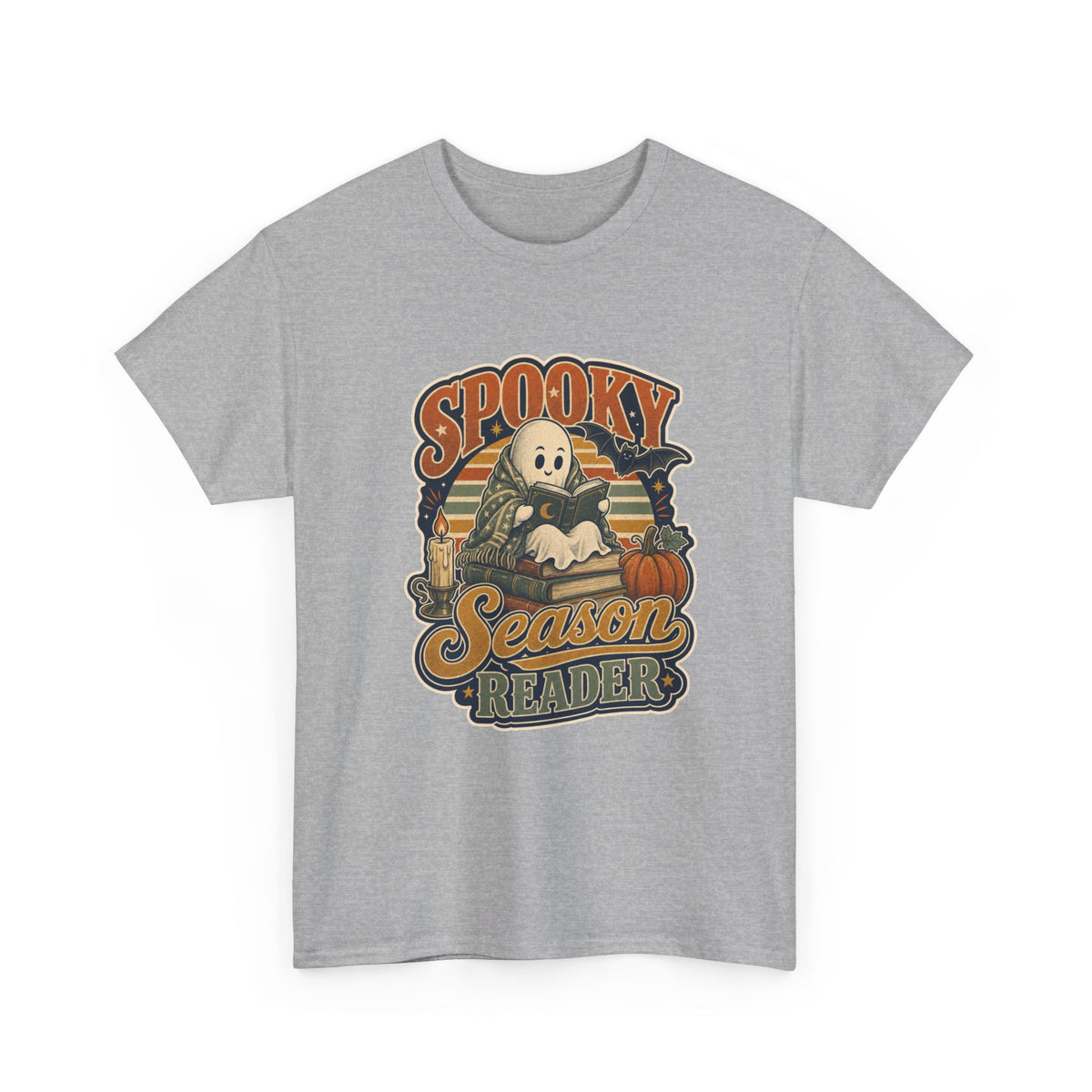 Spooky Season Reader T-Shirt – unisex t-shirt by PrintMyDream