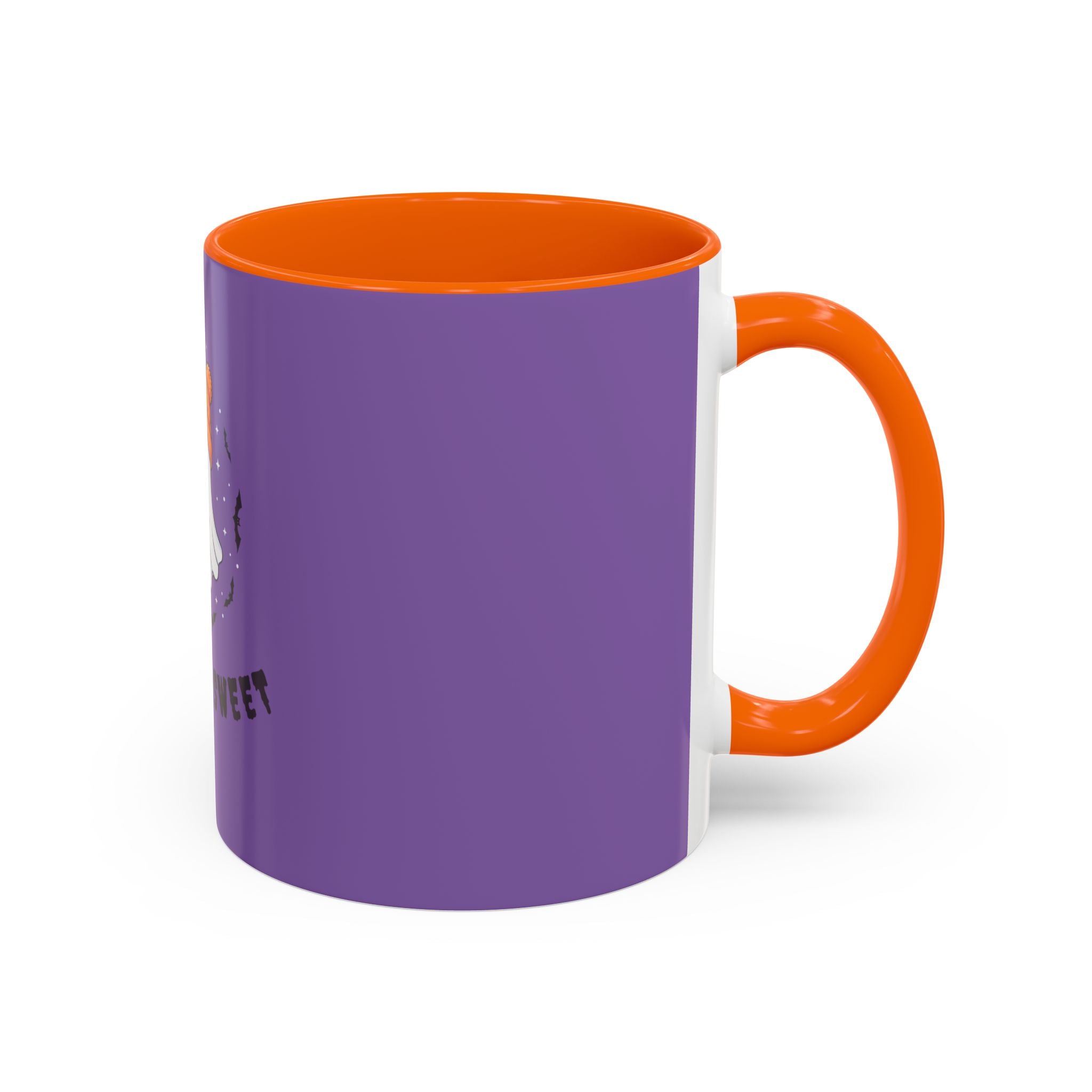 Boo or Sweet – Cute Halloween Ghost Mug with Candy & Pumpkin Design