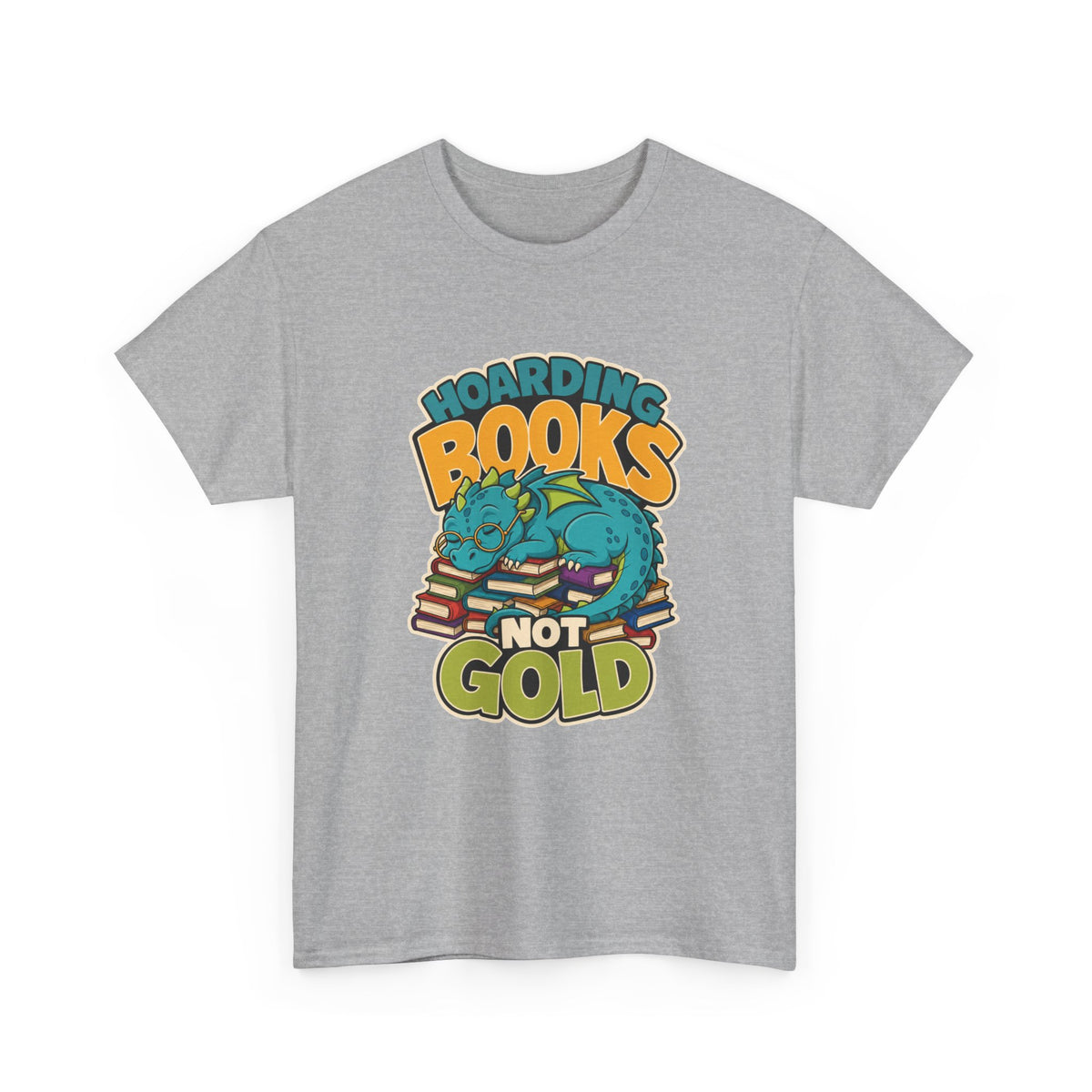 Book Lover Dragon T-Shirt – unisex t-shirt by PrintMyDream