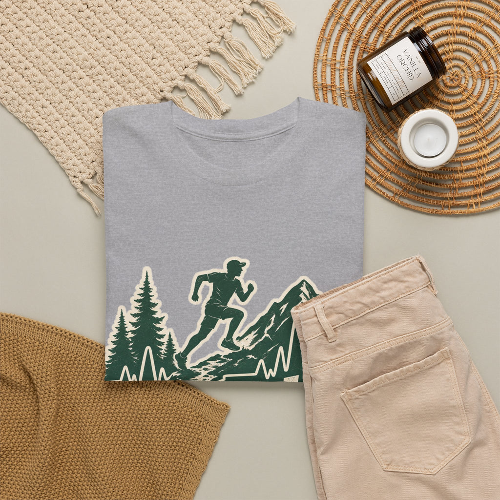 Trail Runner Heartbeat T-Shirt - Adventure Fitness