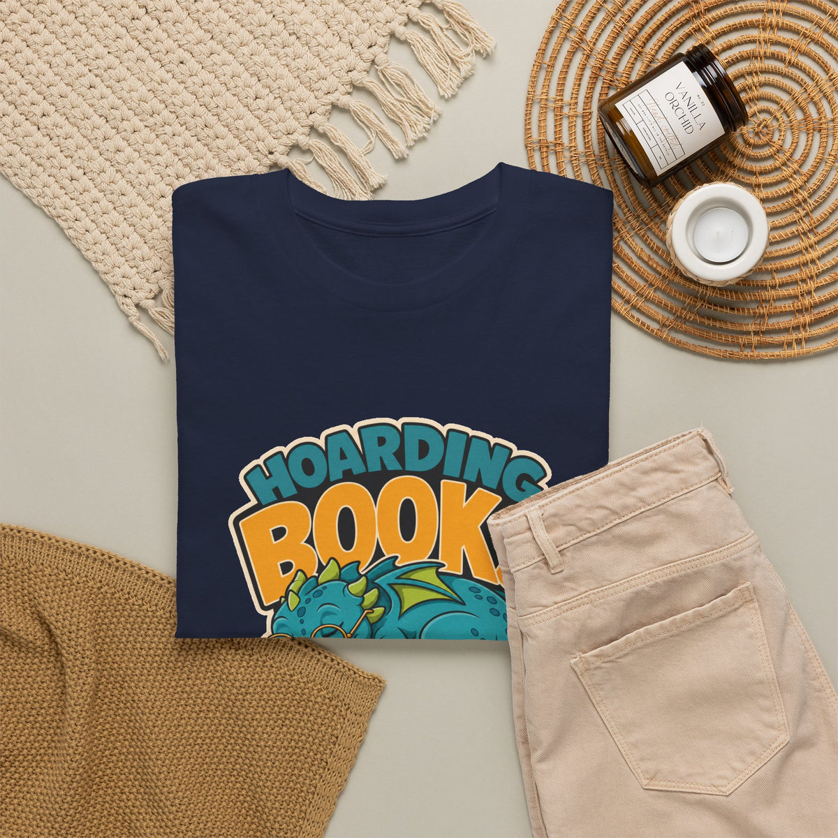 Book Lover Dragon T-Shirt – unisex t-shirt by PrintMyDream