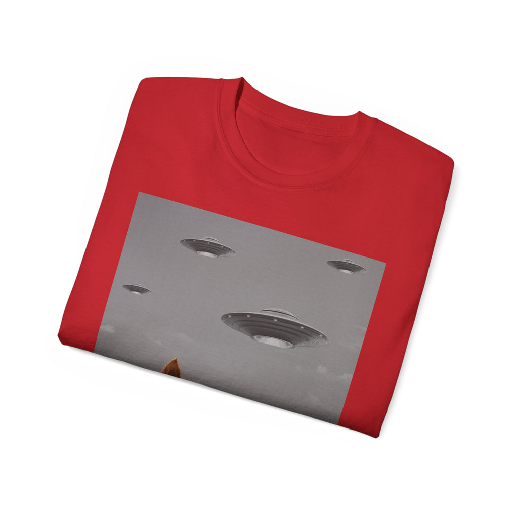Dog/Alien Invasion Tee