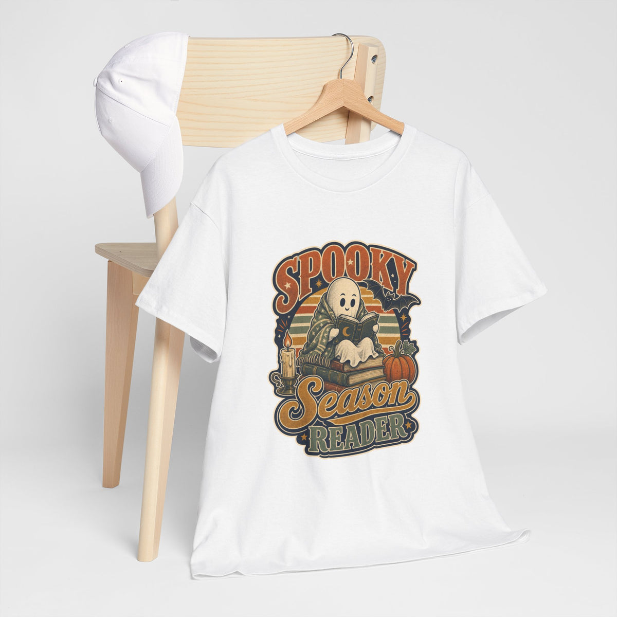 Spooky Season Reader T-Shirt – unisex t-shirt by PrintMyDream