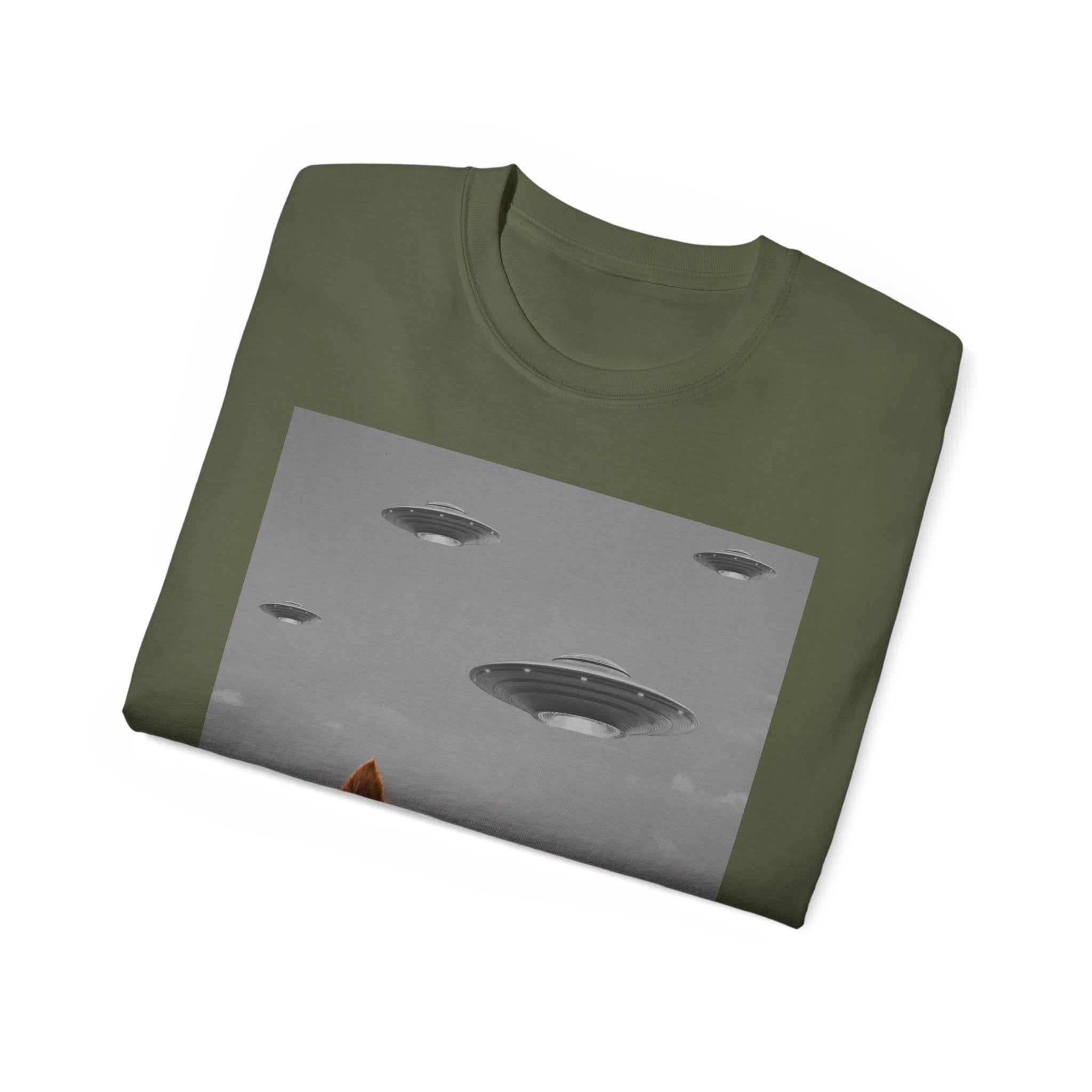 Dog/Alien Invasion Tee