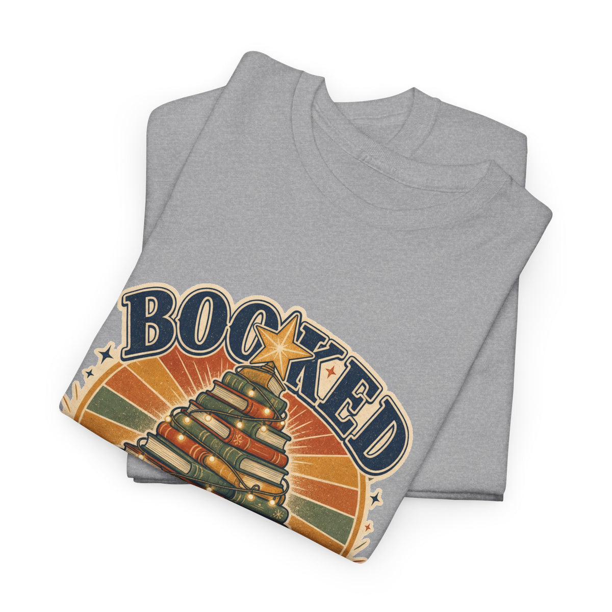 Book Christmas Tree T-Shirt – unisex t-shirt by PrintMyDream