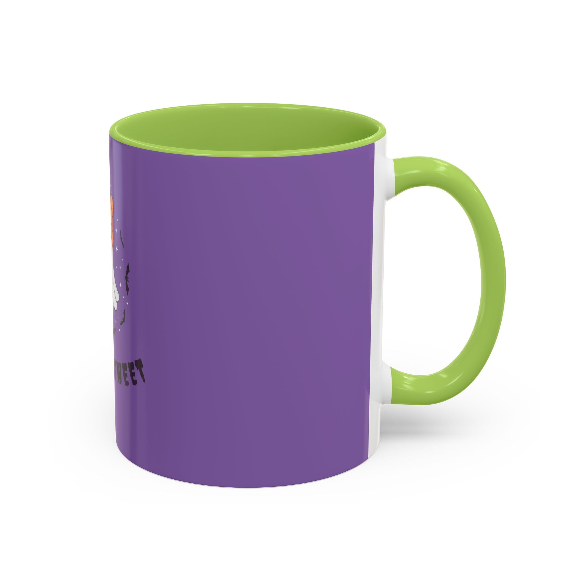 Boo or Sweet – Cute Halloween Ghost Mug with Candy & Pumpkin Design