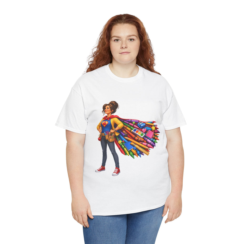Elementary Teacher Hero T-Shirt Design