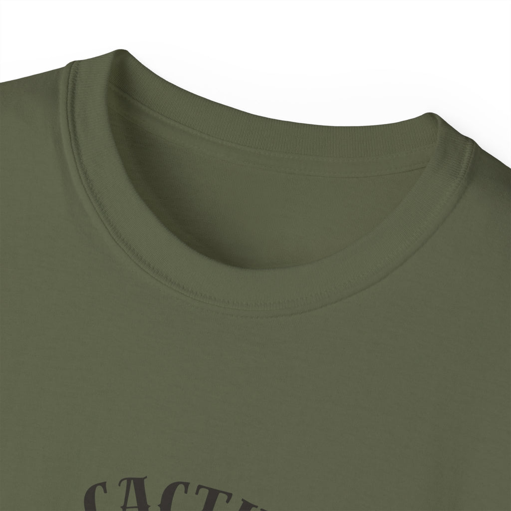 Cactus Graphic Tee, Fun and Quirky Unisex Shirt for Plant Lovers, Perfect for Casual Wear, Gifts, and Summer Days
