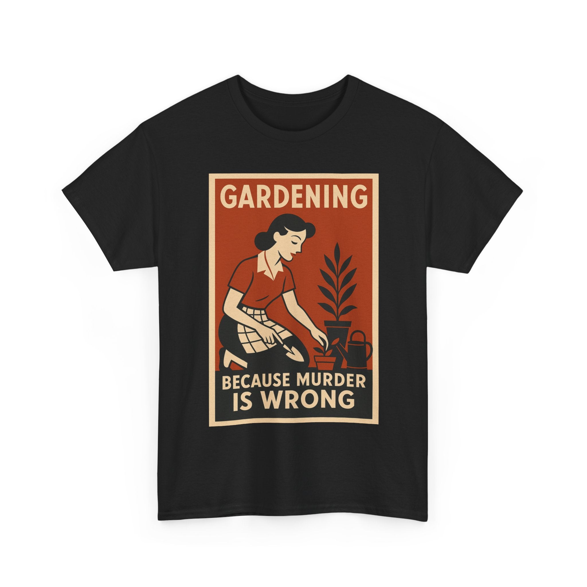 Women Gardening Tee Retro Graphic T-Shirt Vintage Garden Lover Gift