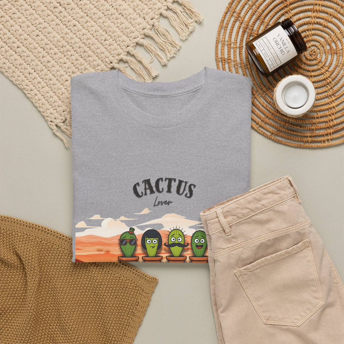 Cactus Graphic T-Shirt – unisex t-shirt by PrintMyDream
