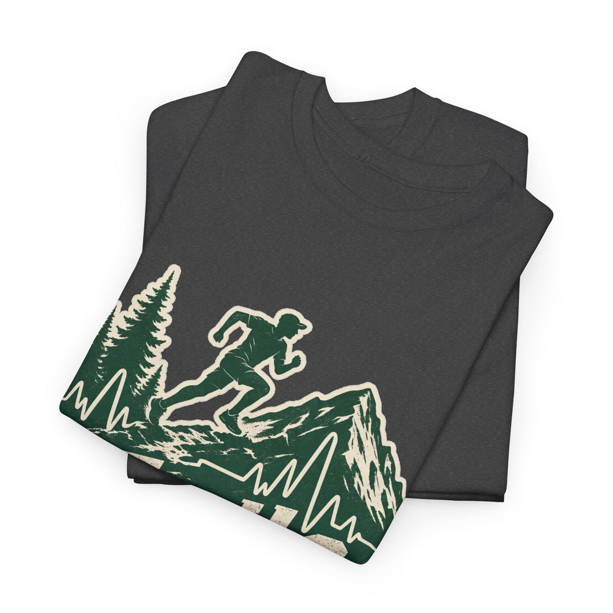 Trail Runner Heartbeat T-Shirt – unisex t-shirt by PrintMyDream